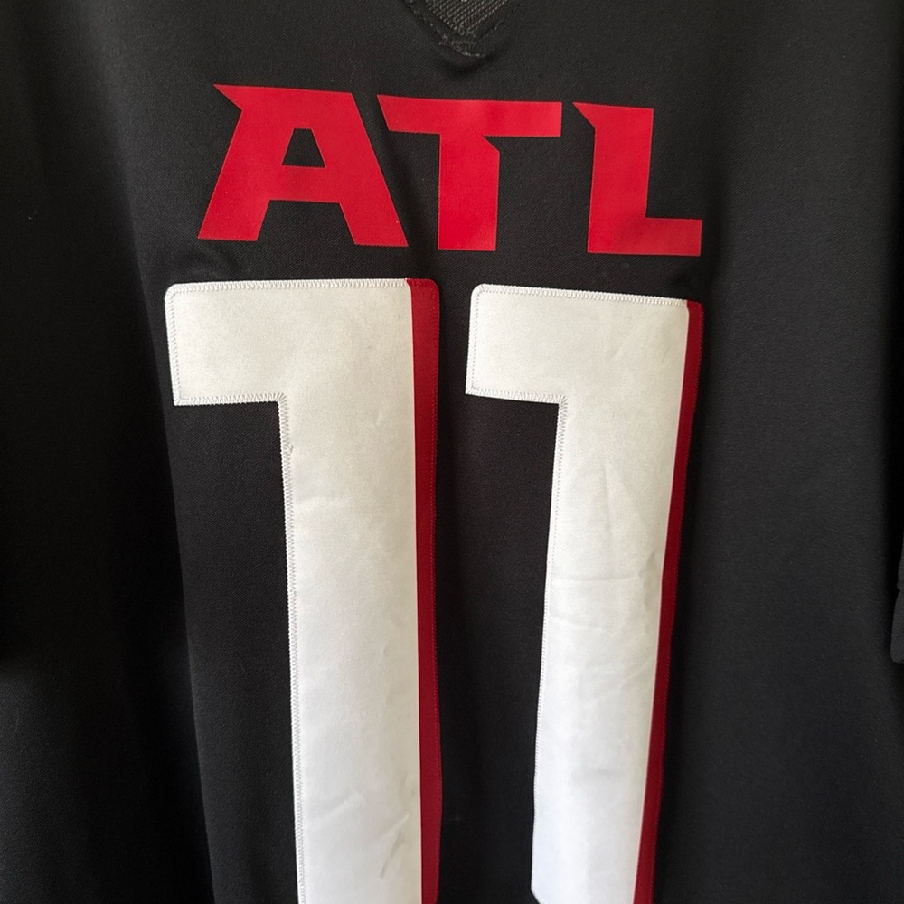 Men’s Nike Julio Jones #11 Atlanta Falcons Vapor Lmtd Jersey Sz L - Black RARE - Picture 2 of 6